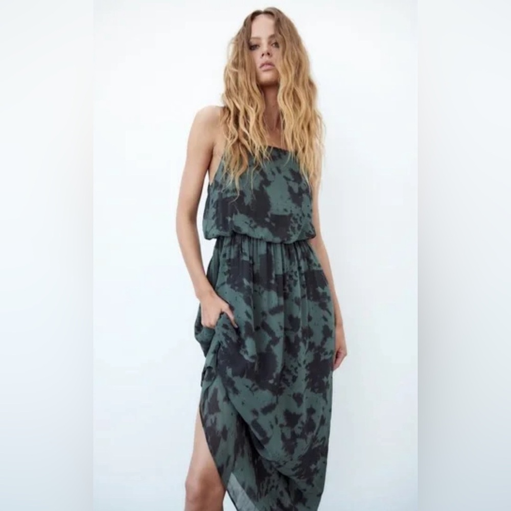 Zara | Tie Dye Beaded Maxi